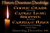 Christmas Cookie Crawl, Candle Light Shopping & Carriage Rides, December 9, 2023 in Historic Downtown Dandridge