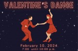 Valentine’s Dance, February 10, 2024 at New Market Volunteer Fire Department