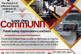 Church’s of Jefferson County Invites You To – Love Our Community Public Safety Appreciation Luncheon, May 4, 2024