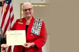 Jane Chambers Honored for Ten Years of Dedicated Service by President General Pamela Rouse Wright, NSDAR Jane Chambers Honored for Ten Years of Dedicated Service by President General Pamela Rouse Wright, NSDAR